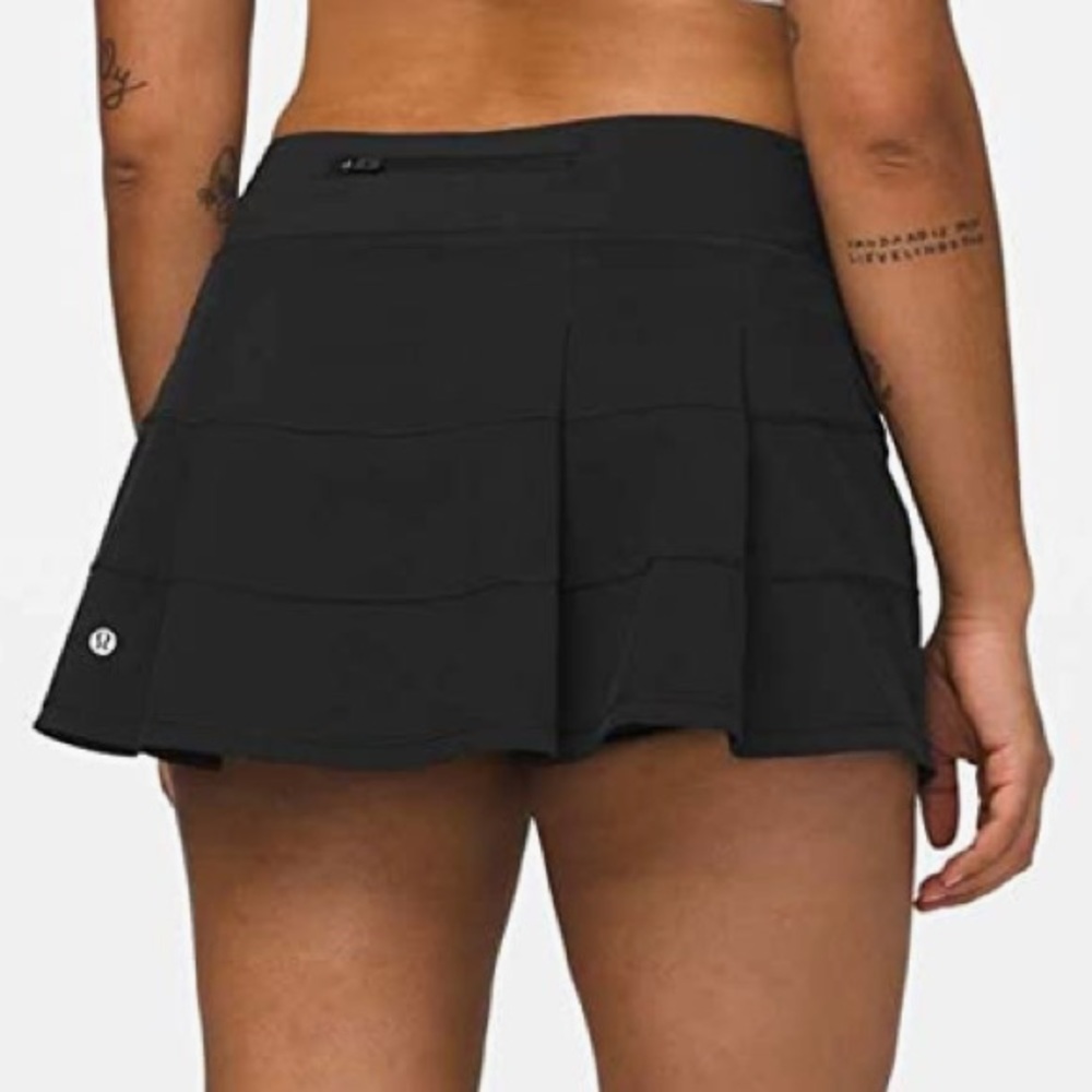 Lululemon Pace Revival Black Skirt